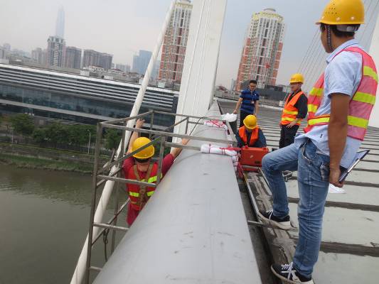 落馬洲通道橋檢測(cè)
