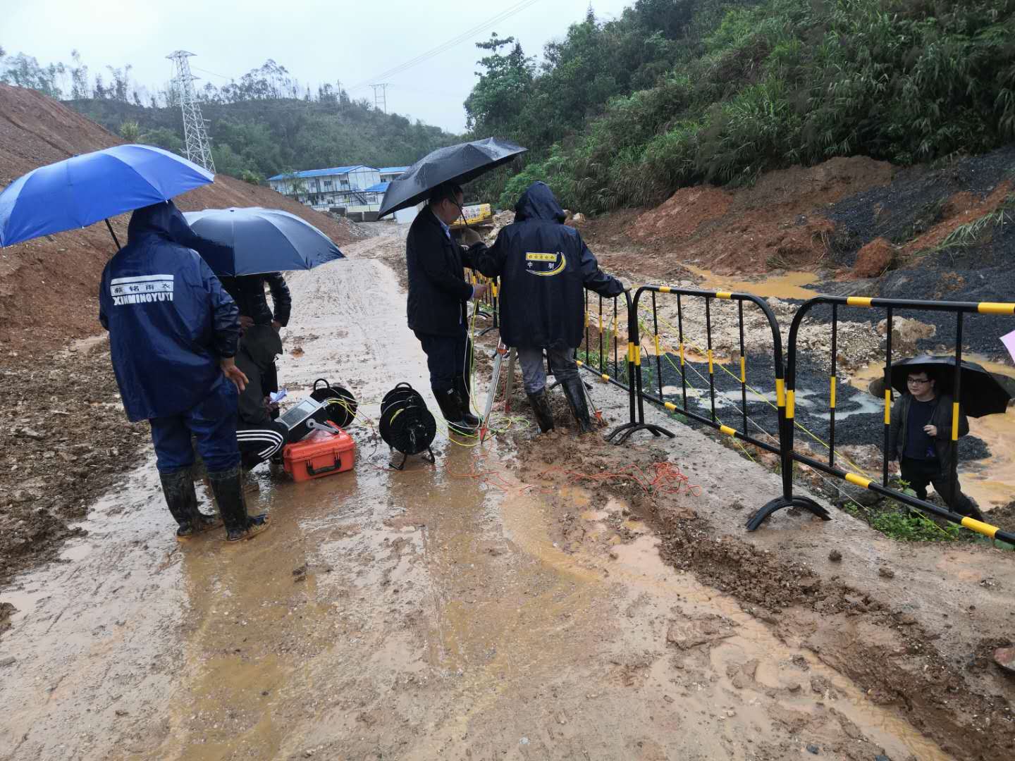 井崗大橋重建檢測