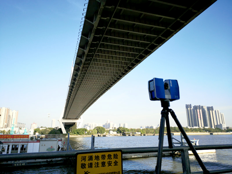 鶴洞大橋三維掃描