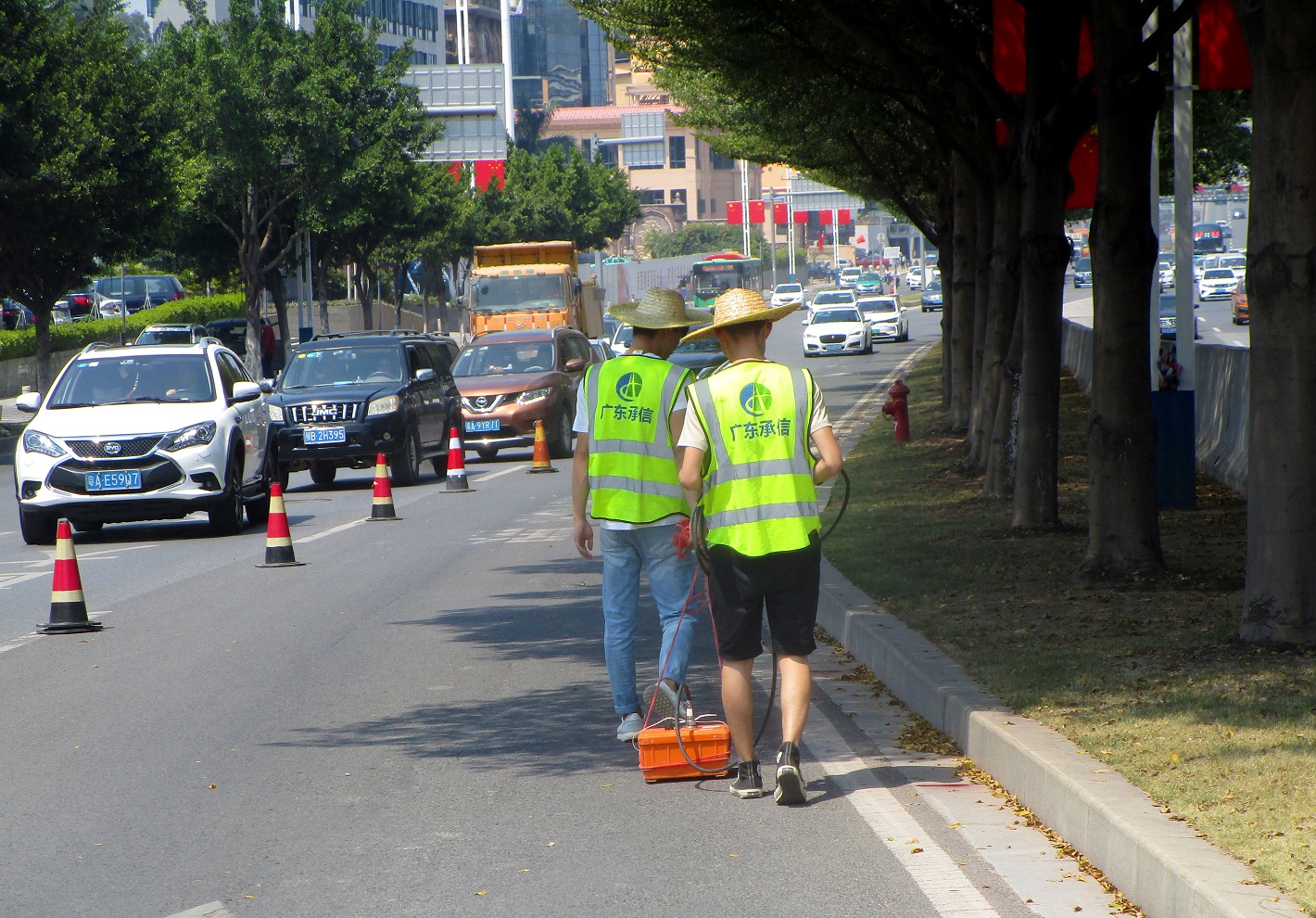 漢溪隧道輔道檢測(cè)