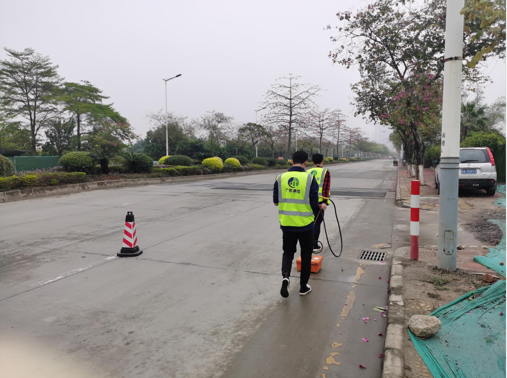 浦華路雷達檢測
